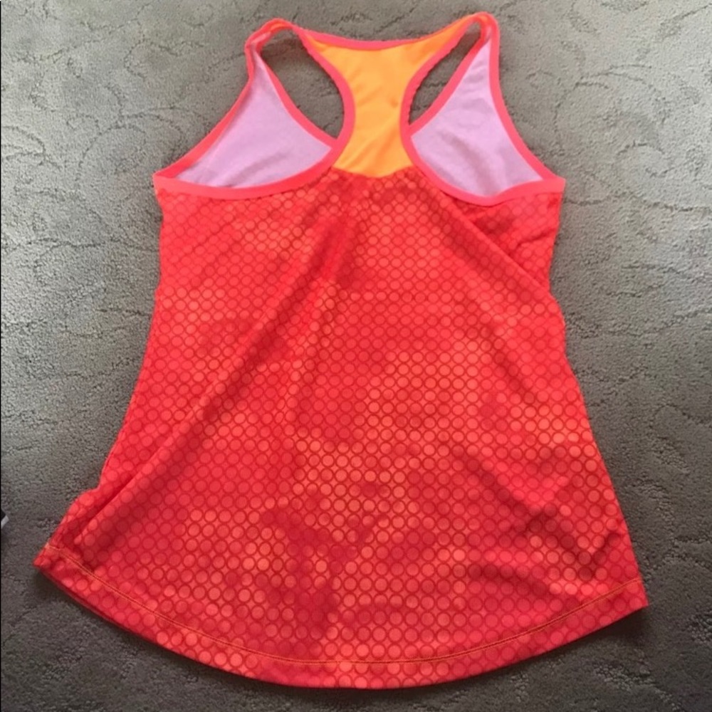 Orange Racerback workout Tanktop - Picture 4 of 4